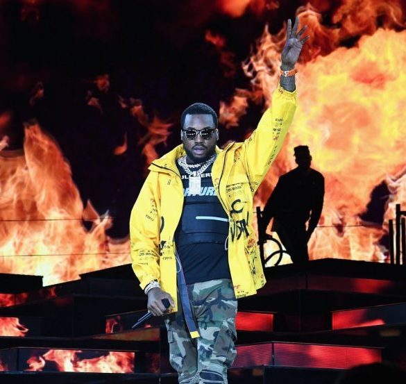 Meek Mill Performs at 2019 NBA All-Star Game