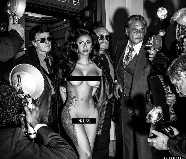 Cardi B press