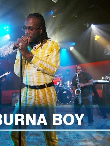 burna boy anybody jimmy kimmel live