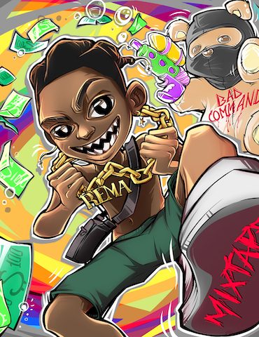 Rema - Bad Commando Artwork copy