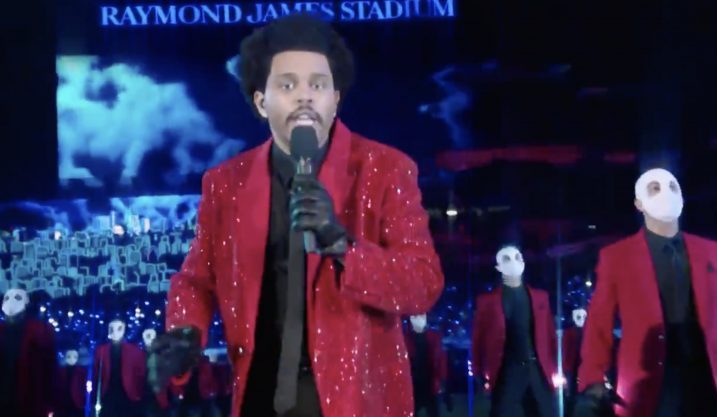 the weeknd super bowl