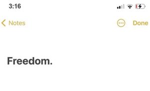 Justin Bieber freedom