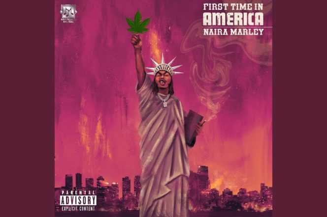 naira marley first time in america