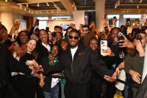 USHER TOUR MERCH POP-UP SELFRIDGES LONDON
