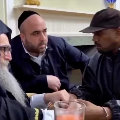 Kanye West Rabbi Pinto