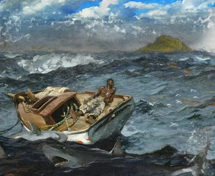 Blanco Paradise on a Lifeboat