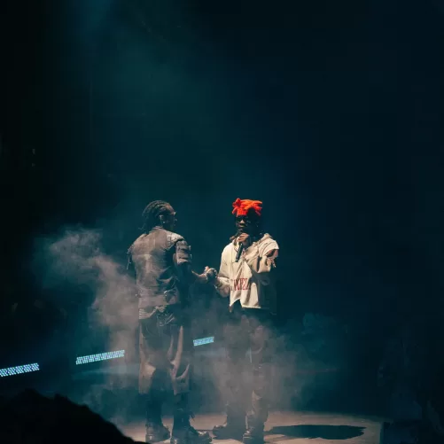 Offset Gunna Onstage