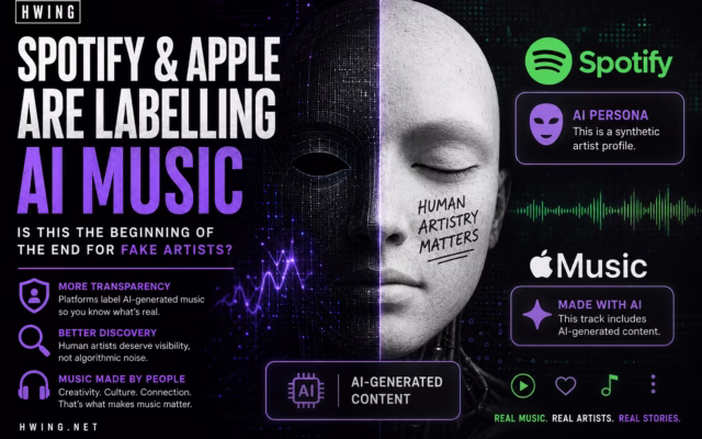 Spotify and Apple Are Labelling AI Music — Is This the Beginning of the End for Fake Artists?